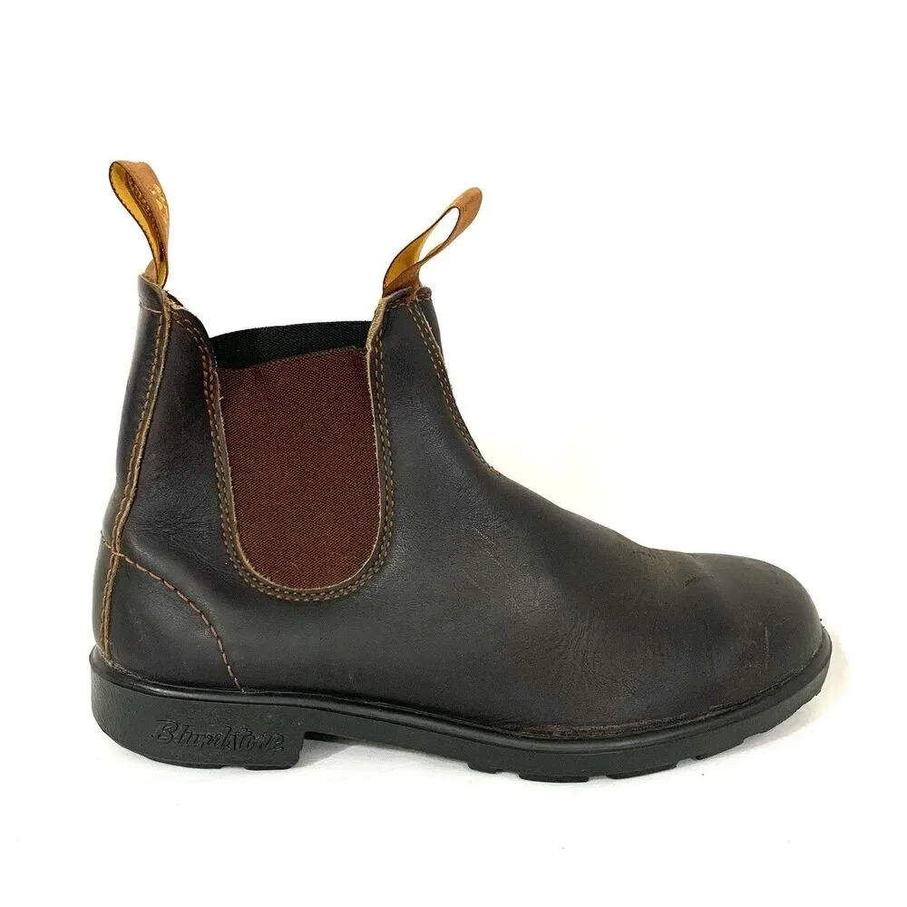 Blundstone Classic 585 Chelsea Boots Dark Brown  Leather 8 Mens / 10 Womens